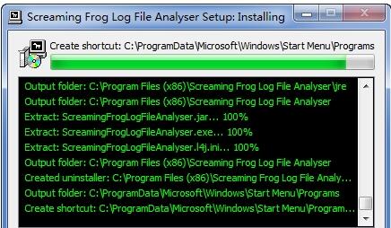 Screaming Frog Log File Analyser
