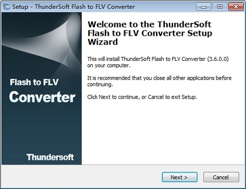 ThunderSoft Flash to FLV Converter